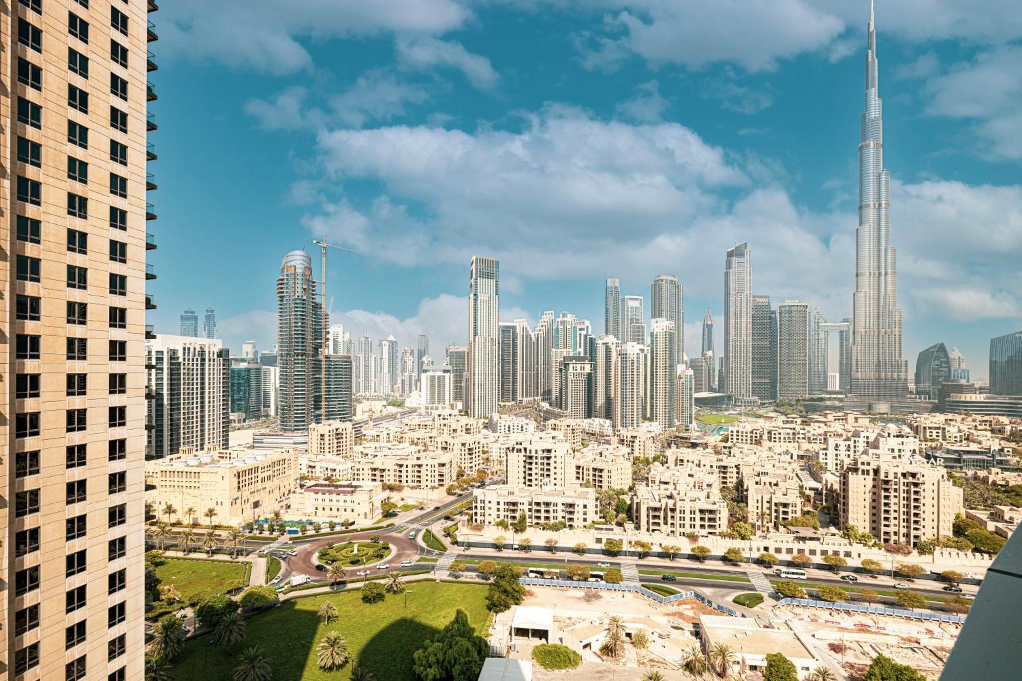 شقة Magnificent - Damac Distinction Downtown دبي المظهر الخارجي الصورة