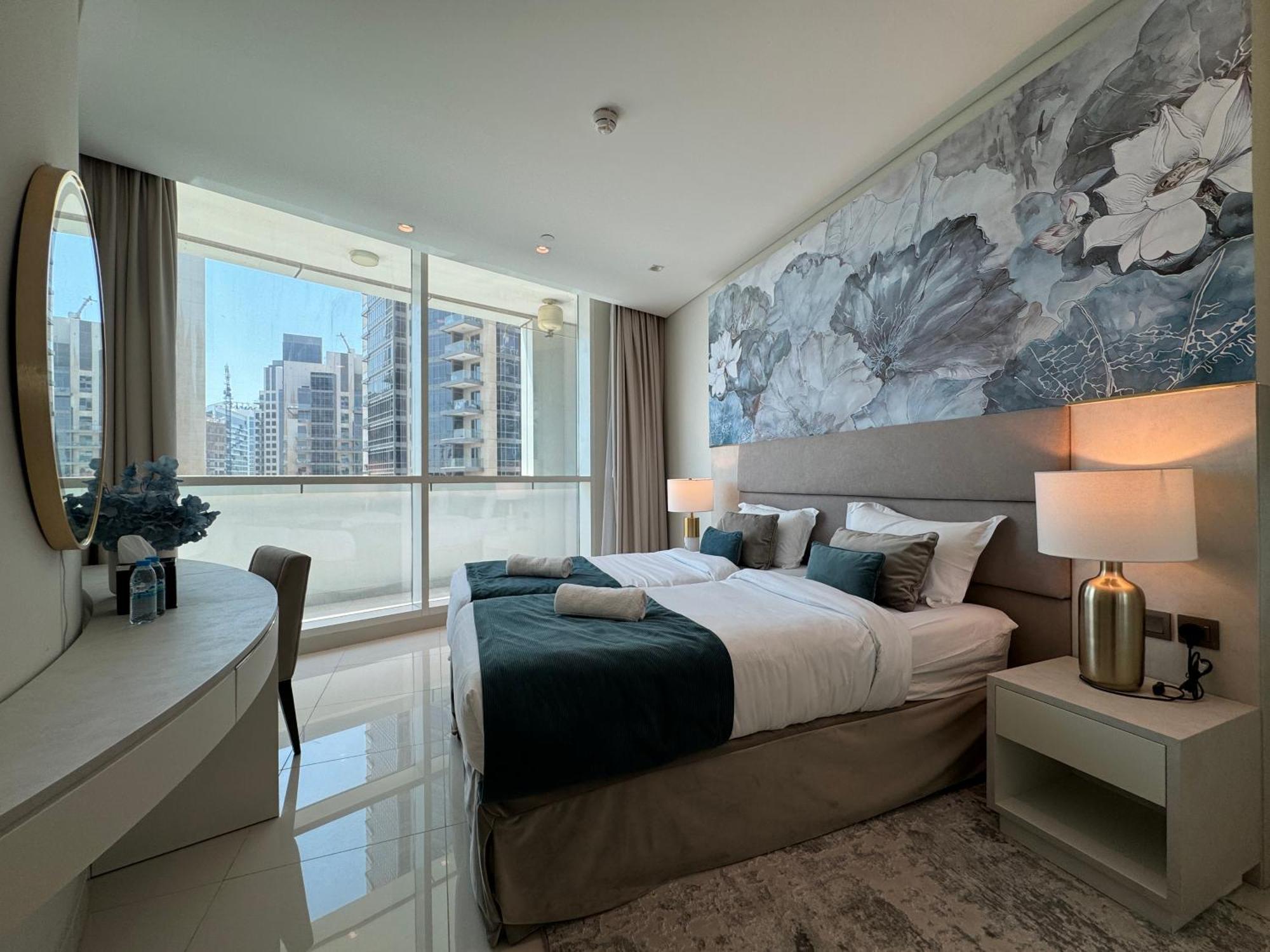 شقة Magnificent - Damac Distinction Downtown دبي المظهر الخارجي الصورة