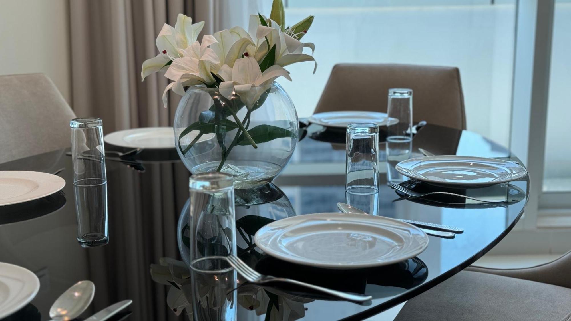 شقة Magnificent - Damac Distinction Downtown دبي المظهر الخارجي الصورة