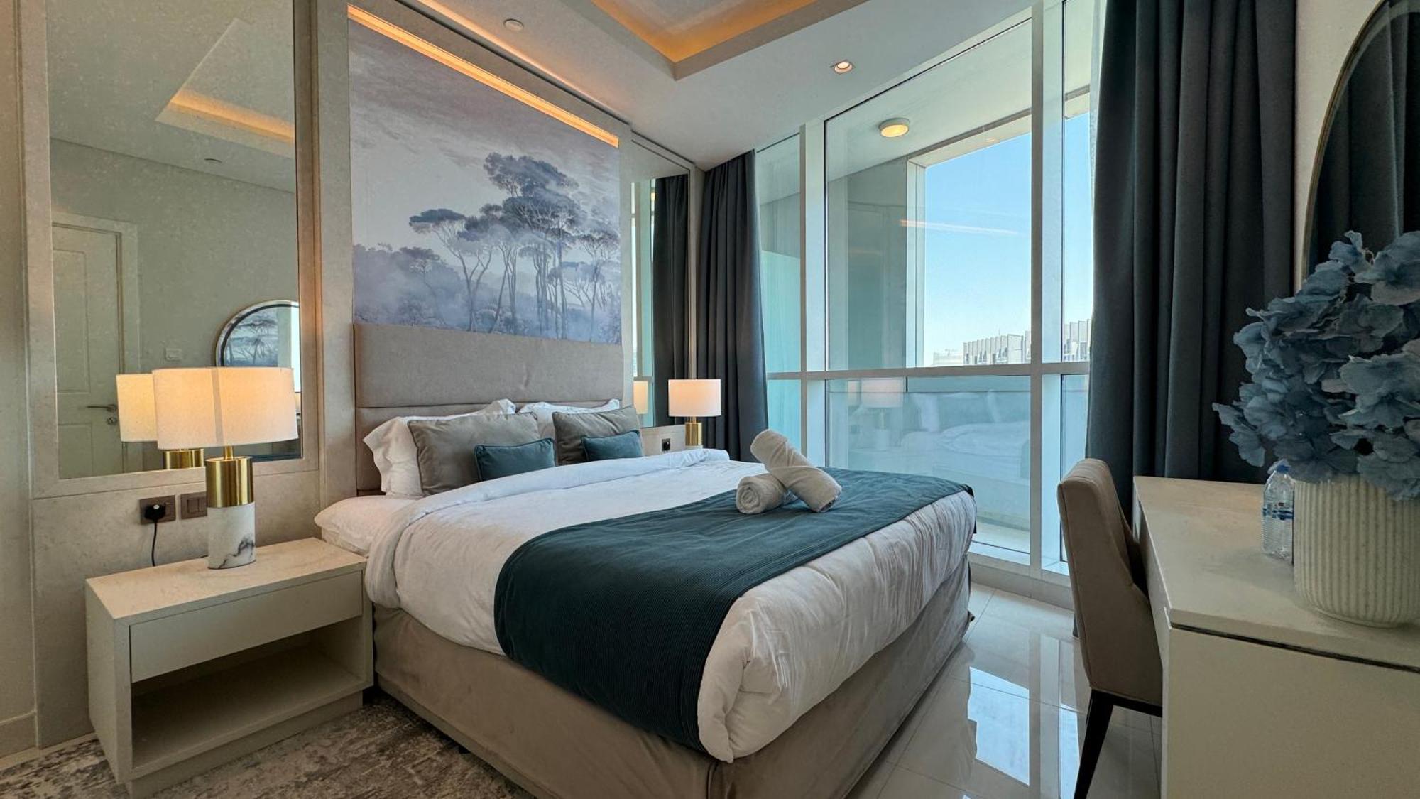 شقة Magnificent - Damac Distinction Downtown دبي المظهر الخارجي الصورة
