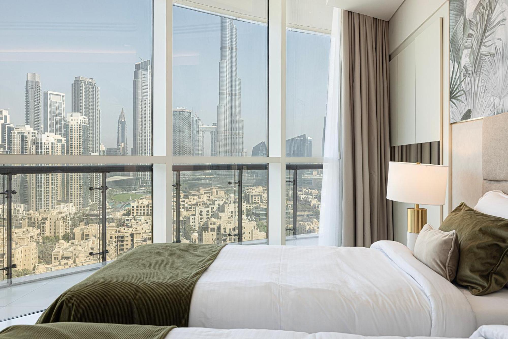 شقة Magnificent - Damac Distinction Downtown دبي المظهر الخارجي الصورة