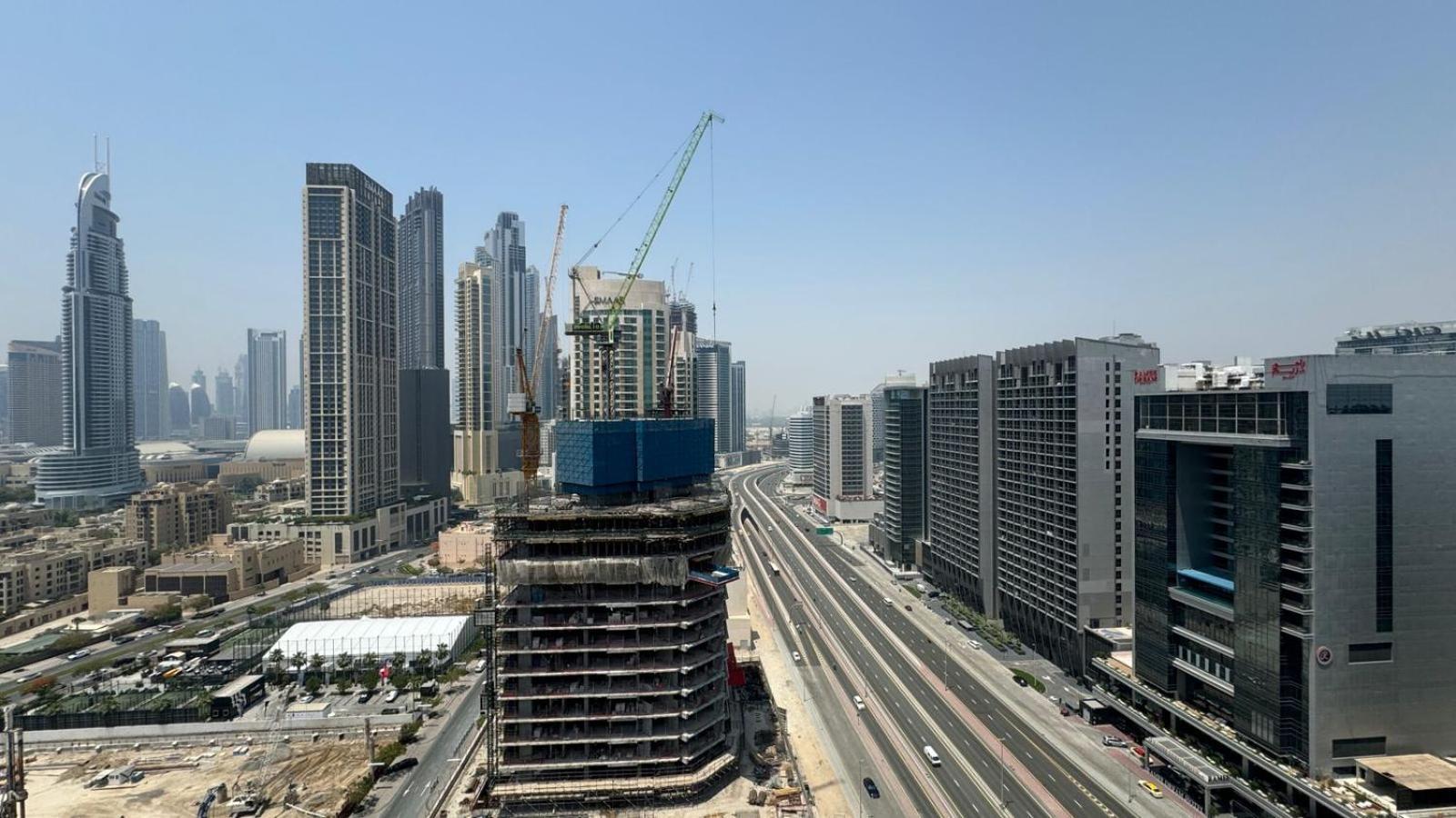 شقة Magnificent - Damac Distinction Downtown دبي المظهر الخارجي الصورة